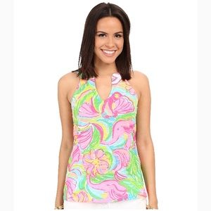 Lilly Pulitzer Arya Tank in Multi So A Peeling